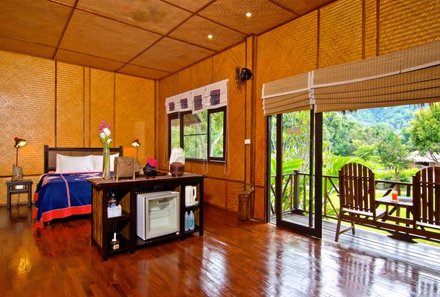 Familienreise Thailand - Thailand Teens on Tour - Hmong Lodge Zimmer