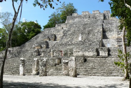 Mexiko Familienreise - Mexiko Family & Teens - Calakmul Pyramide