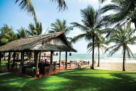 Familienreise Vietnam - Vietnam summer for family - Hou an _ Palm Garden Beach Hotel - Strand