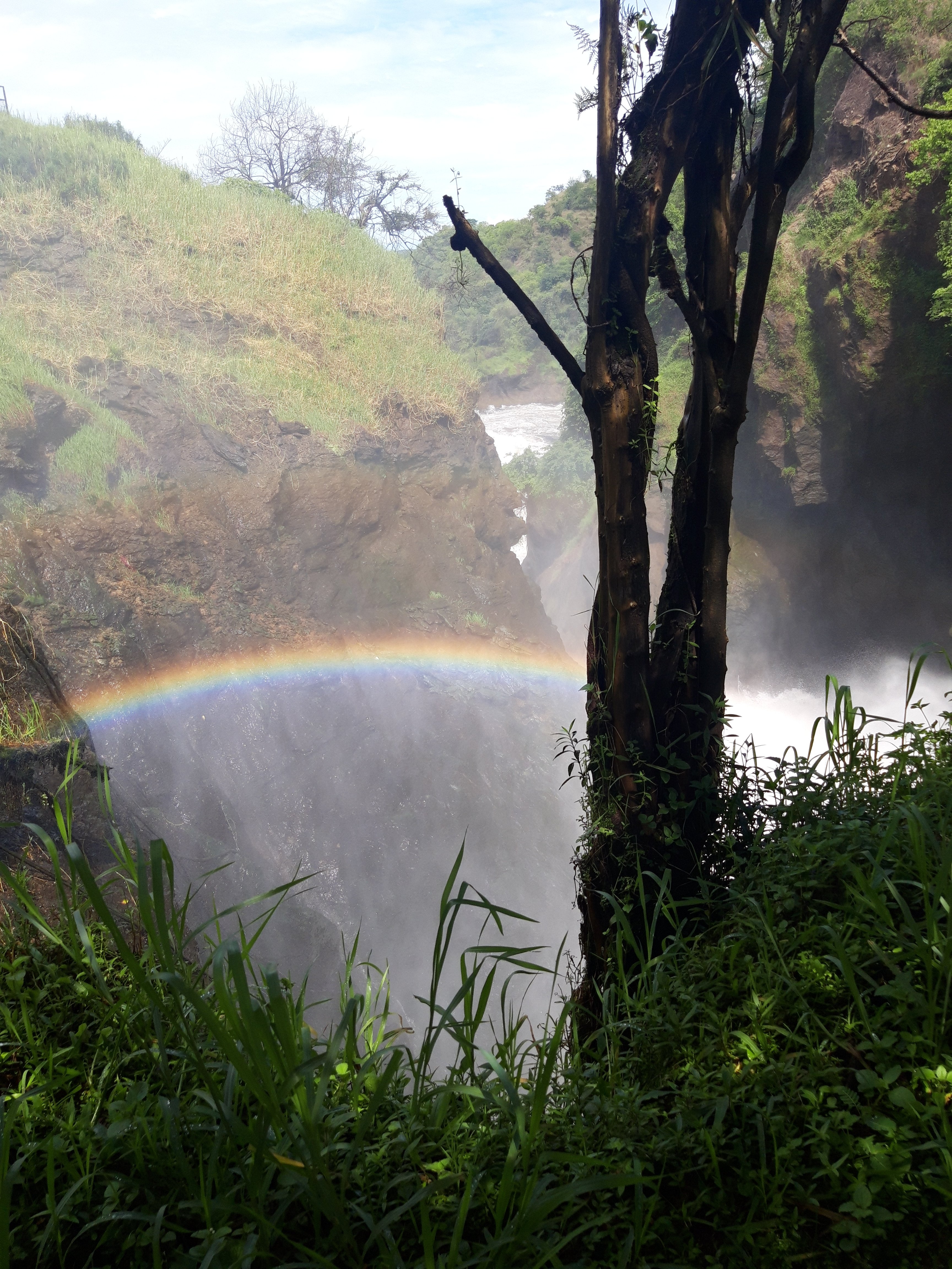 Svenja in Uganda - Familienreise nach Uganda - Regenbogen
