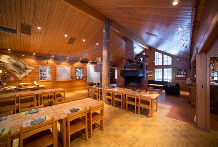 Finnland Familienreise - Finnland for family individuell - Restaurant der Lodge