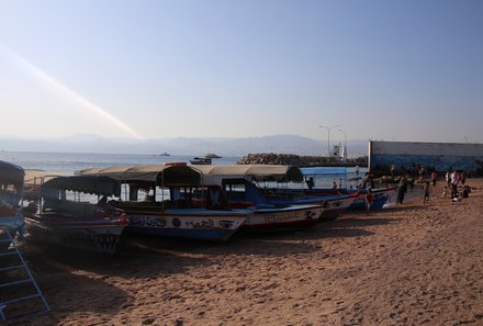Jordanien mit Kindern - Jordanien Urlaub mit Kindern - Hafen von Aqaba