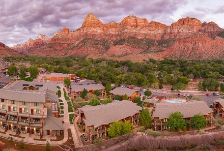 USA Südwesten mit Kindern - USA for family individuell - Abenteuer im Wilden Westen - Springdale - Cable Mountain Lodge - Zion Canyon Village