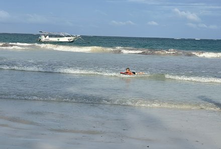 Kenia Familienreise - Kenia for family - Meer vor Chale Island