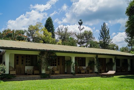 Uganda Individualreise - Uganda for family individuell - Fort Portal - RuwenZori View Guesthouse - Außenansicht