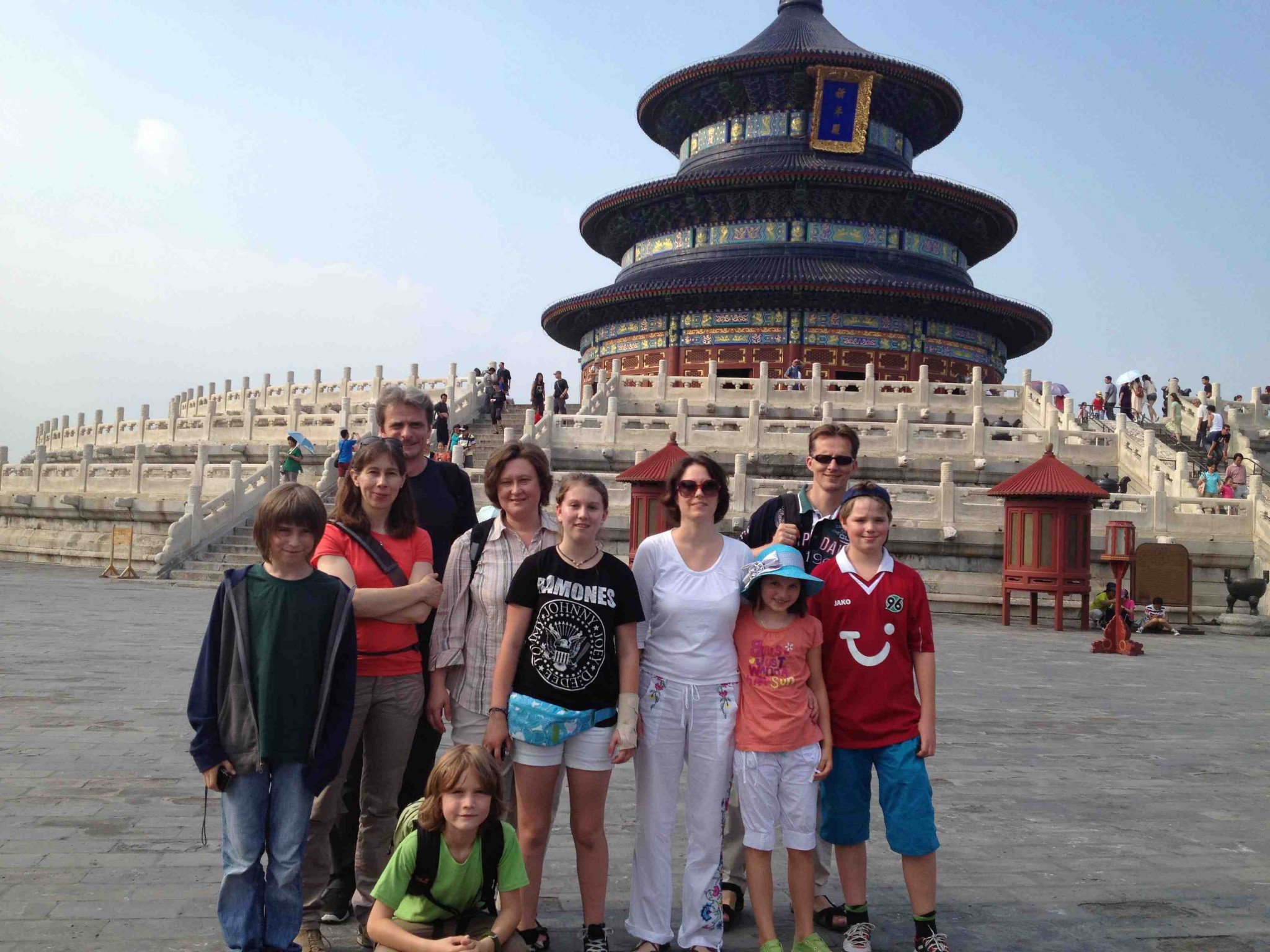 China mit Kindern - Familie in China