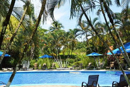 Costa Rica mit Jugendlichen individuell - Villas Rio Mar Ecohotel Pool