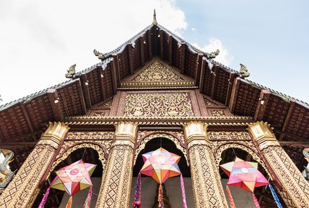 Laos und Vietnam Familienreise - Laos und Vietnam Reise mit Kindern - Traditionelle Tempel Luang Prabang