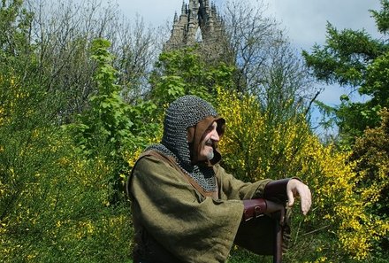 Schottland Familienreise - Schottland mit Kindern - Stirling Ritter