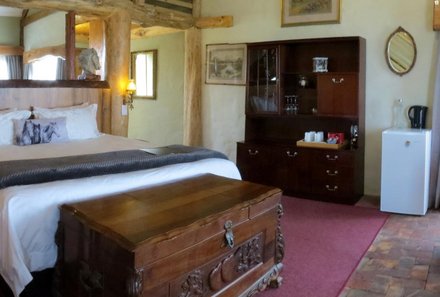 Garden Route mit Kindern - T'Niqua Stable Inn - Zimmer