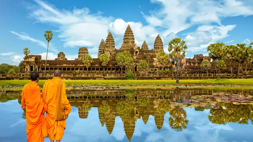 Klima Vietnam und Kambodscha - Die beste Reisezeit für Vietnam & Kambodscha mit Kindern - Angkor Wat Tempel