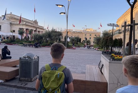 Malta Familienreise - Malta for family - Rallye durch Valletta - St. George's Platz