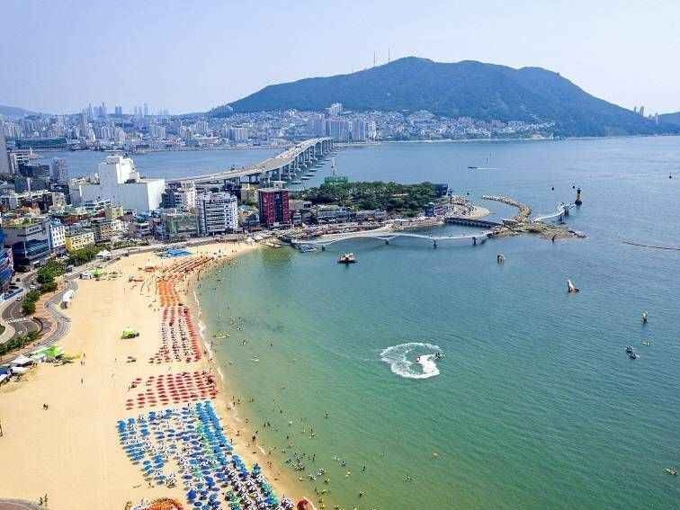 Südkorea Familienurlaub - Busan - Songdo Beach
