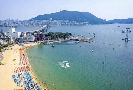 Südkorea for family - Busan - Songdo Beach