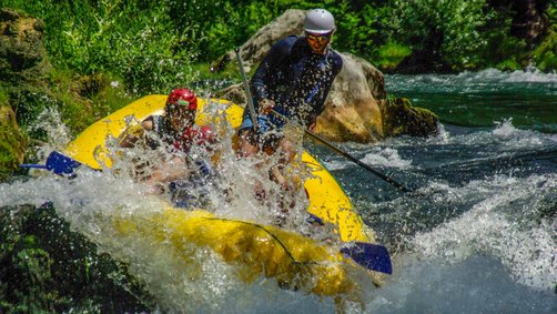 Familienreise - Kroatien - Rafting - Wasser