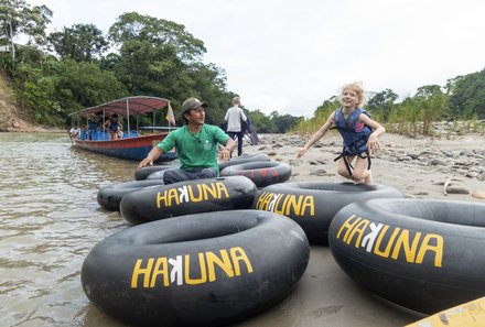 Familienreise Galapagos und Ecuador - Galapagos Family & Teens - Hakuna Matata Lodge Tubing 