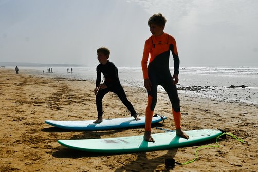 Marokko for family individuell - Erfahrungen mit Kindern in Marokko - Surfen Kinder Atlantikküste