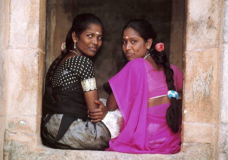 Indien mit Kindern - Familienurlaub Indien - Einheimische Frauen