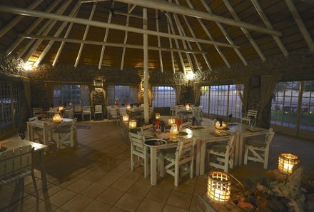 Namibia mit Kindern - Namibia for family individuell - Elegant Desert Lodge - Restaurant