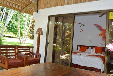 Costa Rica mit Jugendlichen individuell - Villas Rio Mar Ecohotel Zimmer