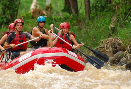 Costa Rica Familienreise - Costa Rica for family - Raftingtour