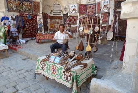 Usbekistan Familienreise - Buchara - Verkäufer