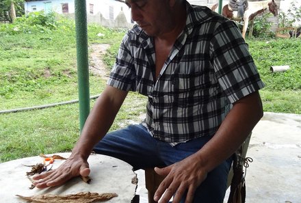 Kuba mit Kindern - Reisetipp Kuba - Zigarren Herstellung