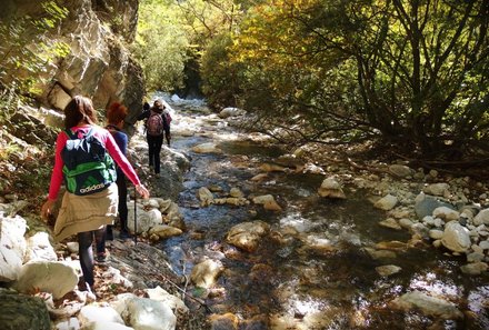 Griechenland Familienreise - Chalkidiki for family - Wanderung Sithonias durch Wälder