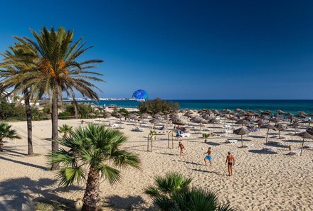 Tunesien for family - Hammamet - Phenicia Hotel - Strand