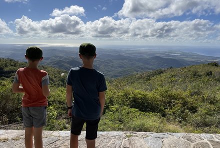 Kuba mit Kindern - Kuba Urlaub mit Kindern - Blick über Soroa