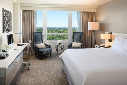 Florida Rundreise mit Kindern - Miami Fontainebleau Beach Hotel - Zimmer