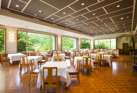 Japan for family individuell - Fuji View Hotel - Restaurant