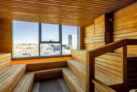 Baltikum for family individuell - Baltikum Familienreise - Hotel Tartu - Sauna