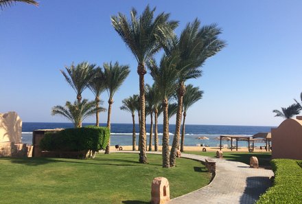 Ägypten mit Kindern - Ägypten Urlaub mit Kindern - Strand am Roten Meer