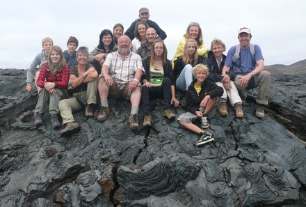 Familienreise Galapagos - Galapagos Family & Teens - Vulkan Sierra Negra