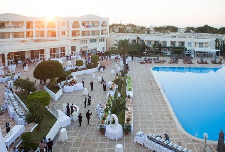 Tunesien for family - Sidi Bou Said - El Mouradi Gammarth Hotel - Pool