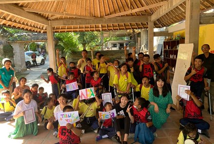 Bali mit Jugendlichen - Java & Bali Family & Teens - Besuch des Kinderhilfsprojekts Yayasan Widya Guna - Balinesische Kinder