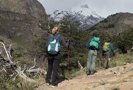 Patagonien Family & Teens - Fitz Roy Wanderung - Nadja Albrecht mit Kindern