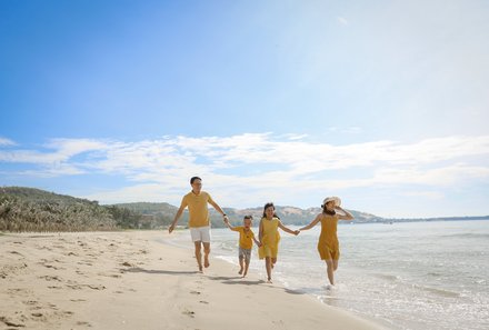 Vietnam mit Kindern - Vietnam for family - Strand Mui Ne mit Familie  