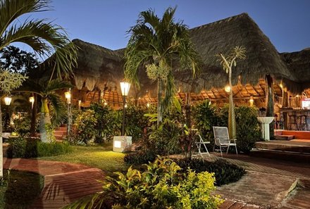 Mexiko Familienreise - Mexiko for family - Hacienda Maria Elena - Restaurant
