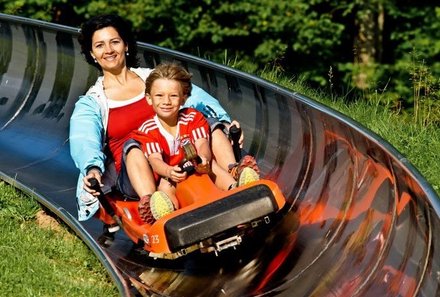 Deutschland Familienreise - Deutschland Camping for family - Sommerrodelbahn