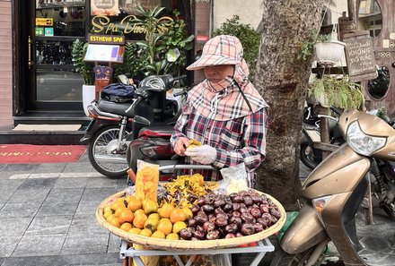 Vietnam Familienreise - Vietnam for family individuell - Street Food in Hanoi