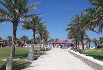 Florida Rundreise mit Kindern - Florida for family individuell - Clearwater - Weg zum Strand