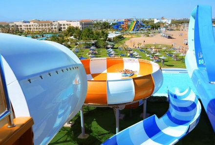 Ägypten Familienreise Verlängerung - Hurghada - Jaz Aquamarine Resort - Wasserpark