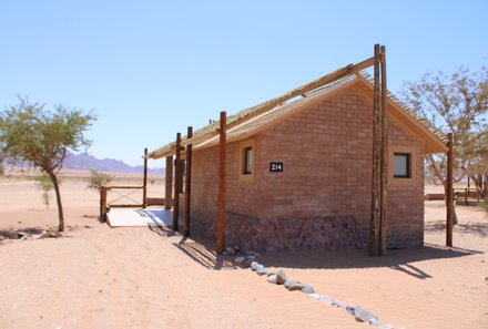 Namibia mit Kindern - Namibia for family - Desert Camp Haus