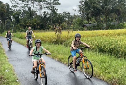 Bali mit Kindern - Bali for family - Radtour