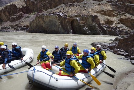 Familienreise Ladakh - Ladakh Teens on Tour - Rafting auf dem Indus