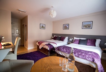 Irland for family - Familienreise Irland - The Ritz Hotel Betten