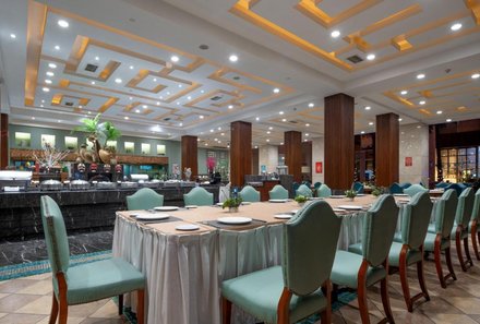 China Familienreise - China mit Jugendlichen - Tianfu Sunshine Hotel - Restaurant