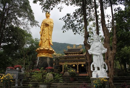 Vietnam mit Baby - Goldener Buddha